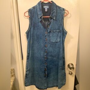 Denim tunic